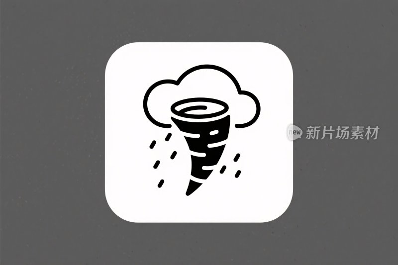 龙卷风天气图标