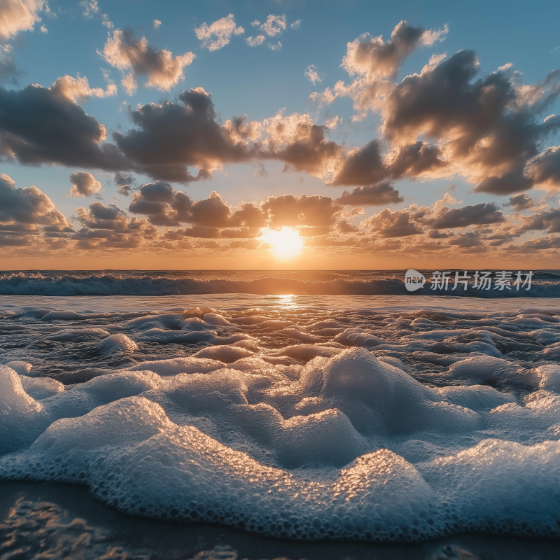 大海 海浪 浪花