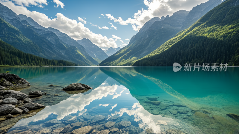 美丽的大山风景