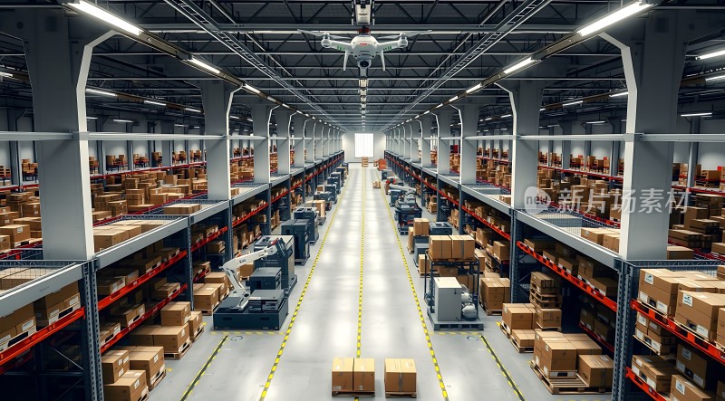智能仓储中心高效物流管理