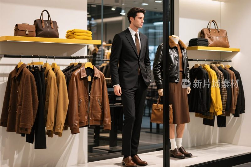 服装店橱窗陈列