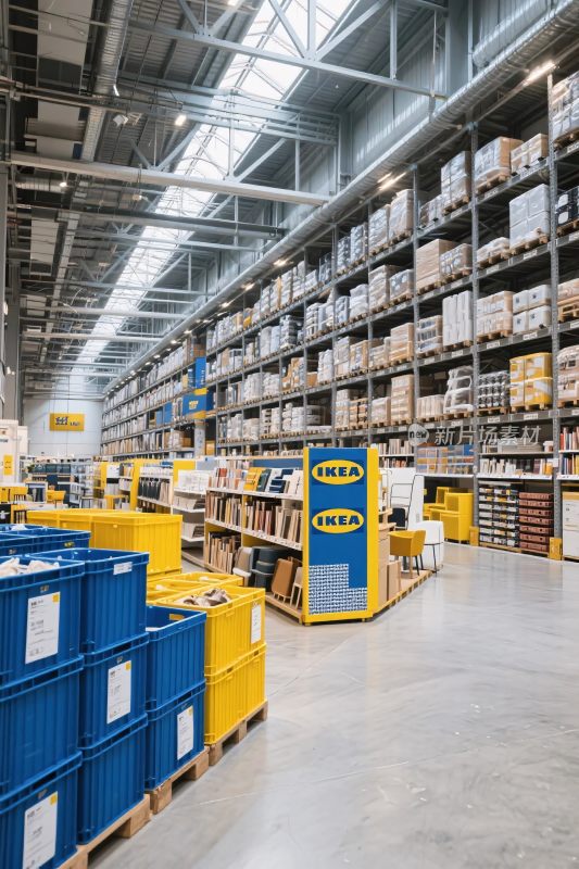 宜家仓库内部场景