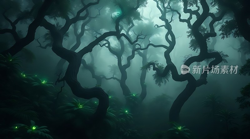 神秘森林秘境探秘