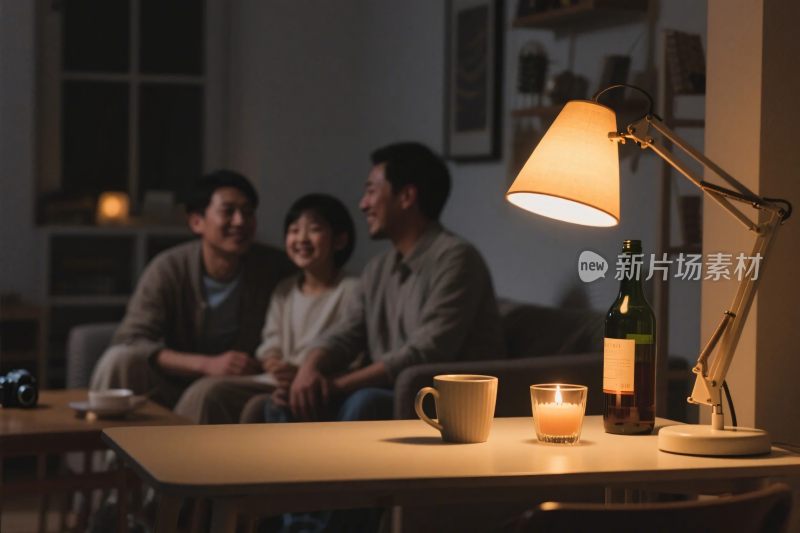 温馨家庭室内场景