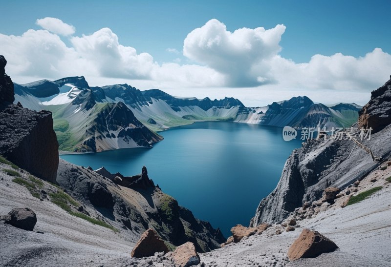 长白山天池美景