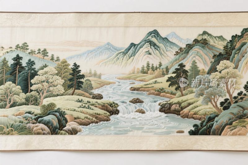 传统山水风景画