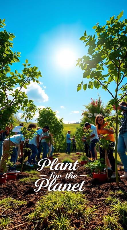 种树造林保护地球