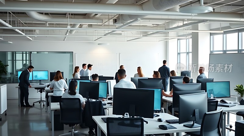 高效办公环境现代团队协作 workspace collaboration