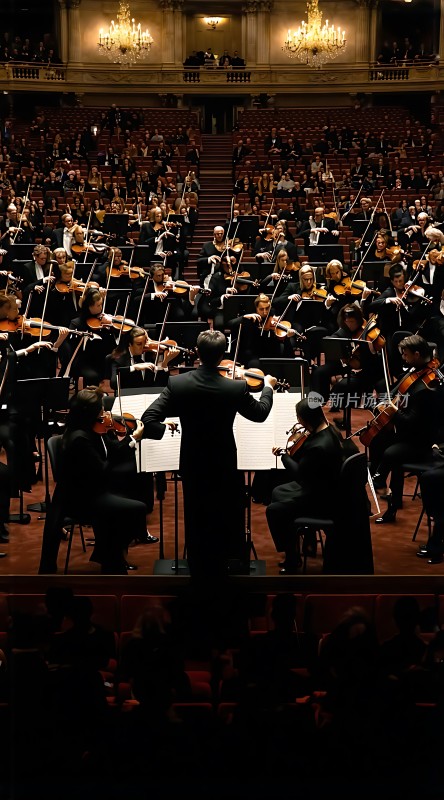 交响乐团现场演奏