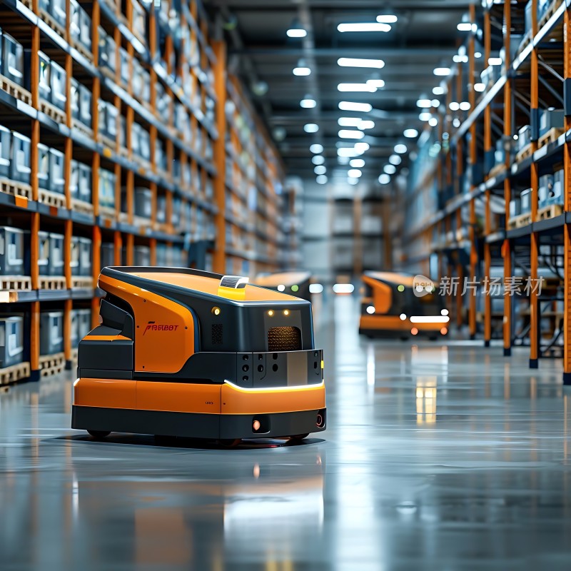 智能仓储机器人高效作业