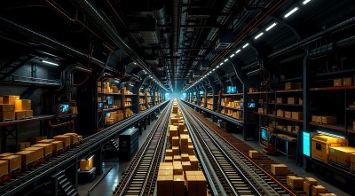 未来仓库智能物流中心 未来仓库智能物流中心