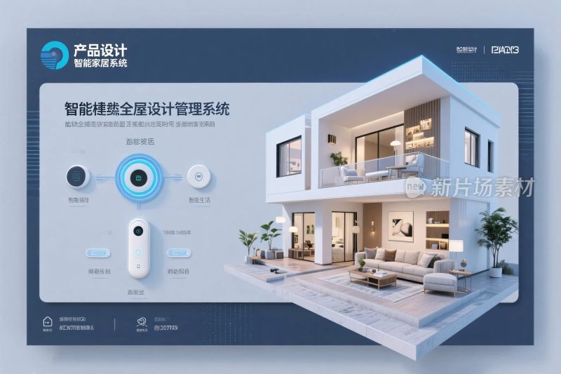 智能家居全屋设计管理系统界面