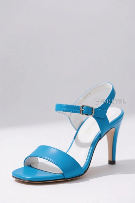 蓝色高跟鞋展示图