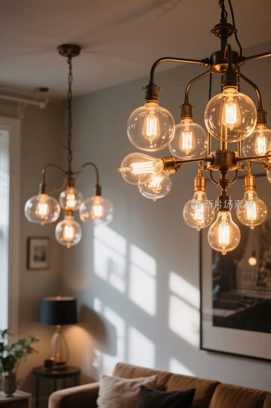 室内吊灯装饰场景