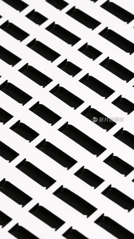 黑白方格几何图案