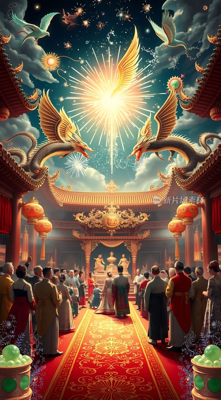 龙凤呈祥盛世华章