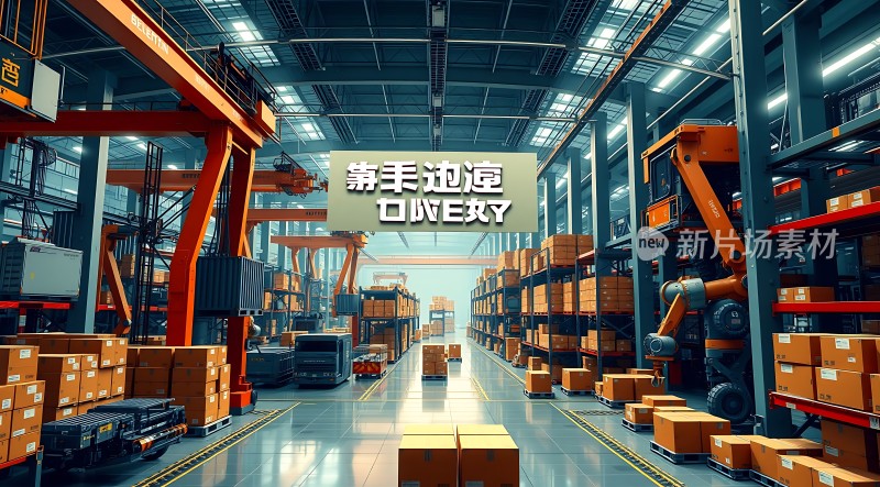 智能仓储高效物流