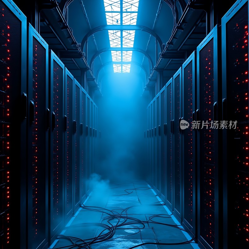 科技之光数据中心里的未来世界