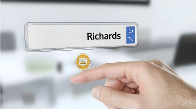 在数字界面上手动搜索“Richards”