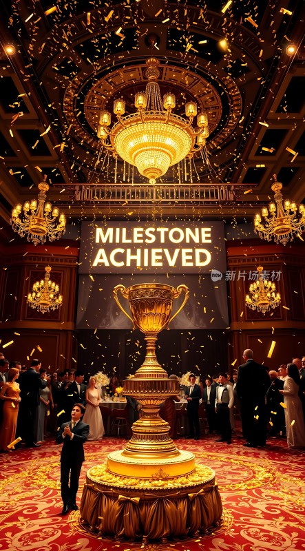 达成里程碑辉煌时刻！
