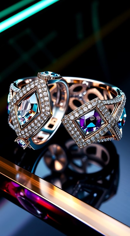 璀璨宝石手镯闪耀夺目