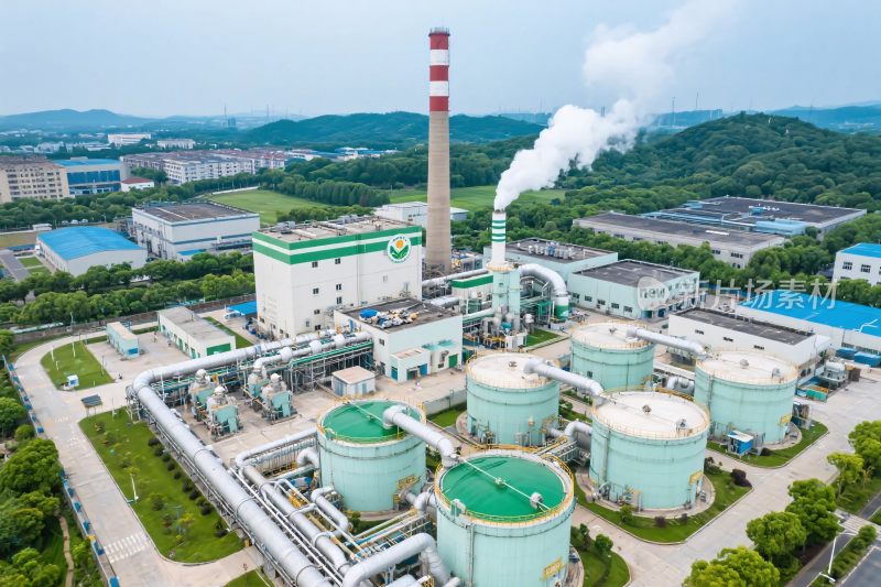工业设施全景图
