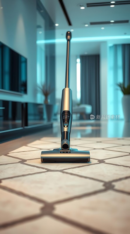 现代家居清洁神器智能吸尘器展现科技魅力