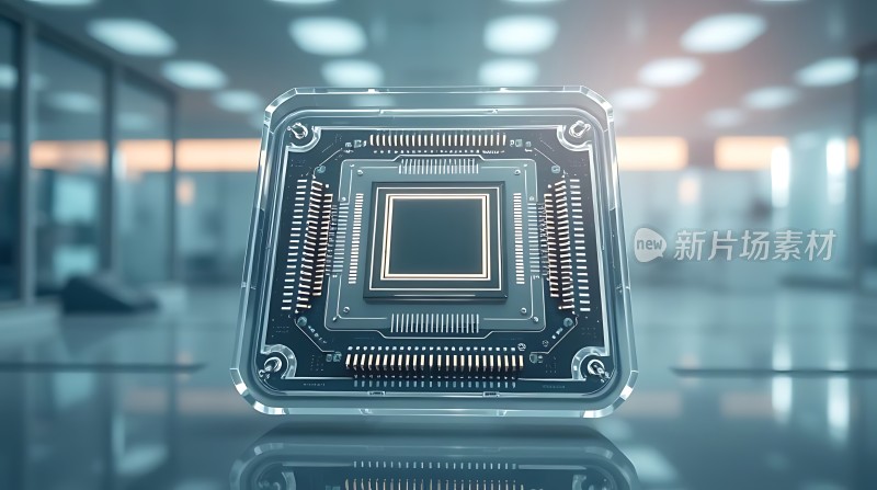 新片场素材芯片科技感