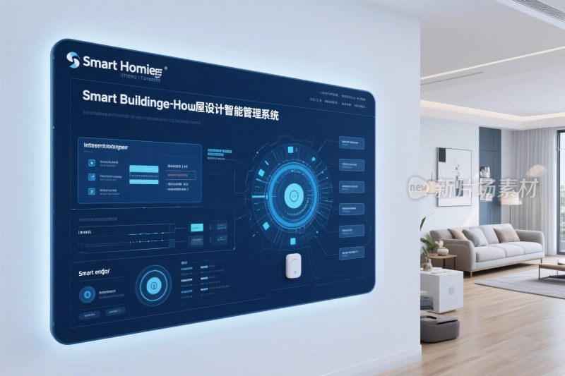 智能家居系统界面展示