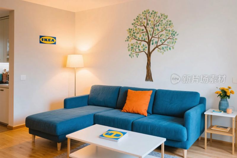 现代简约客厅布置