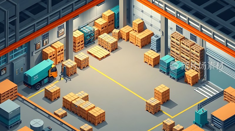 仓库物流仓储运输