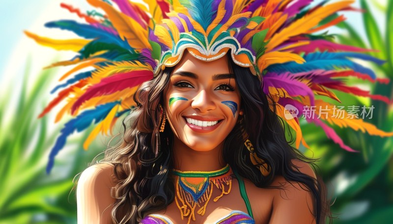 巴西狂欢节女士
