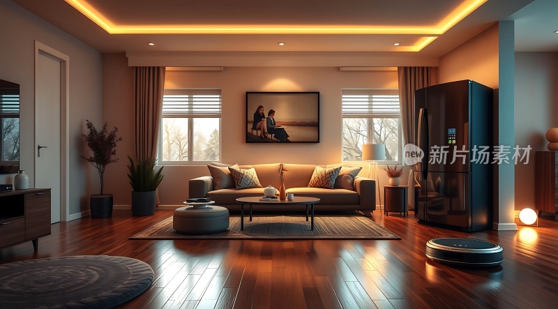 温馨客厅现代简约生活