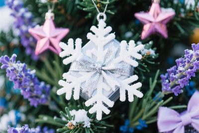 圣诞树雪花装饰 圣诞树雪花装饰