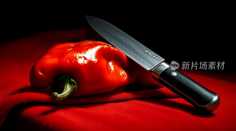 红椒与刀