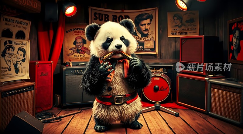 熊猫乐队新片素材