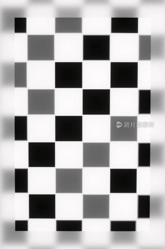 黑白棋盘格图案