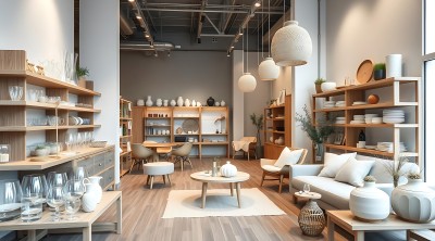 现代家居展示简约风格生活空间