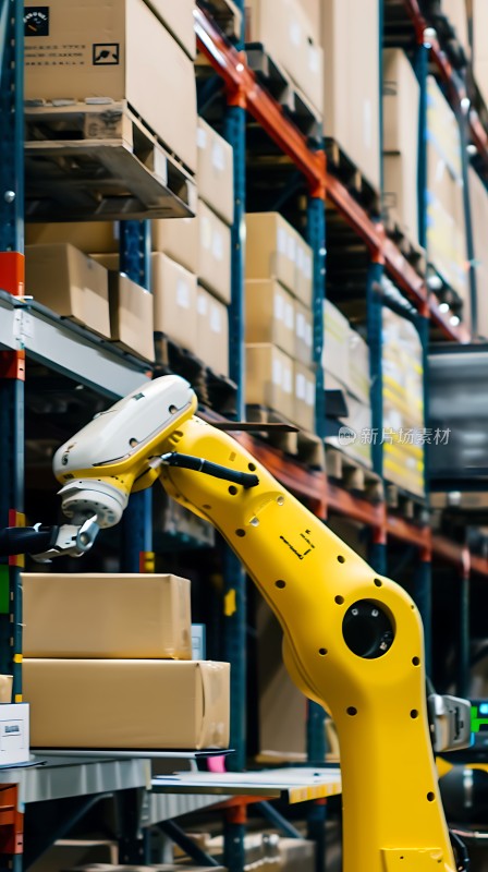 智能机器人仓库搬运工