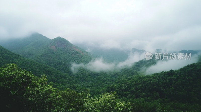 雨后山色