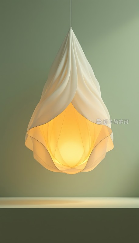 现代简约吊灯设计柔和光线营造温馨氛围