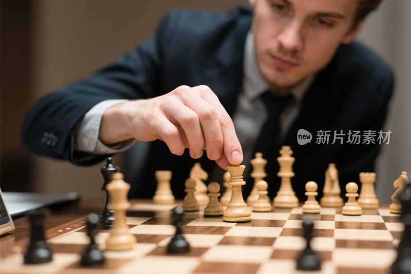 国际象棋对弈场景
