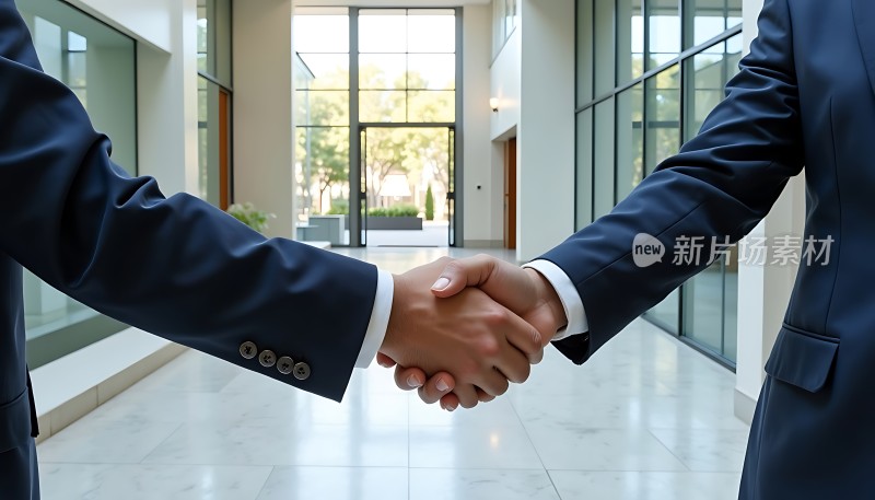 商务合作握手协议