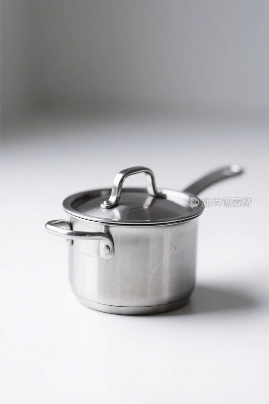 不锈钢锅具特写