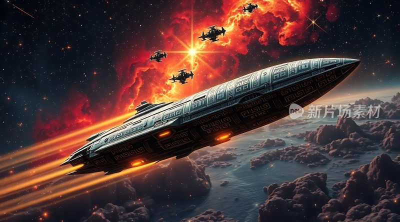 星际航行探索未知领域