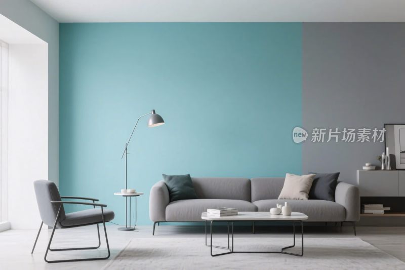 简约风格客厅室内场景