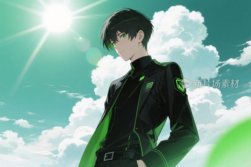 动漫风格角色插画