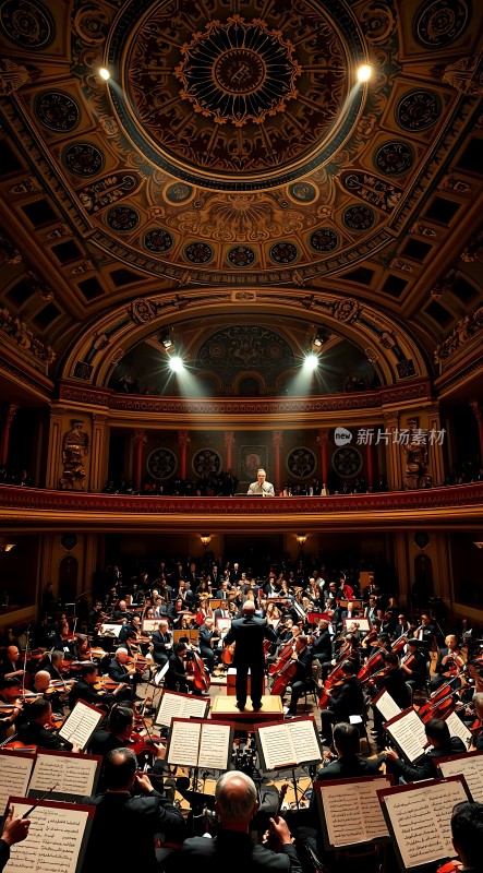 交响乐团现场演奏