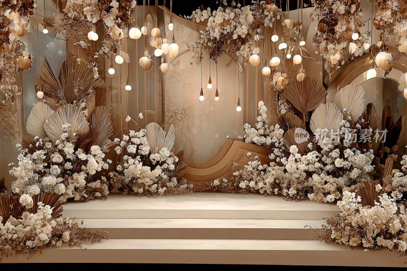 唯美浪漫的婚礼场景布置