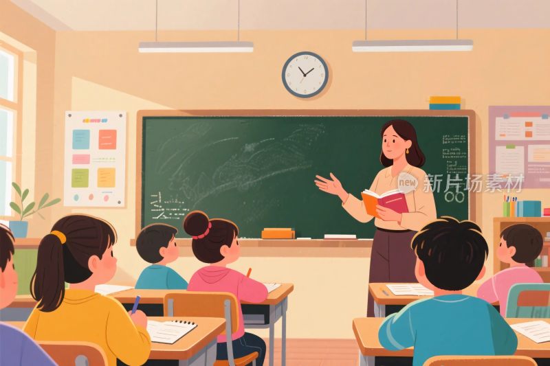 教师授课课堂场景